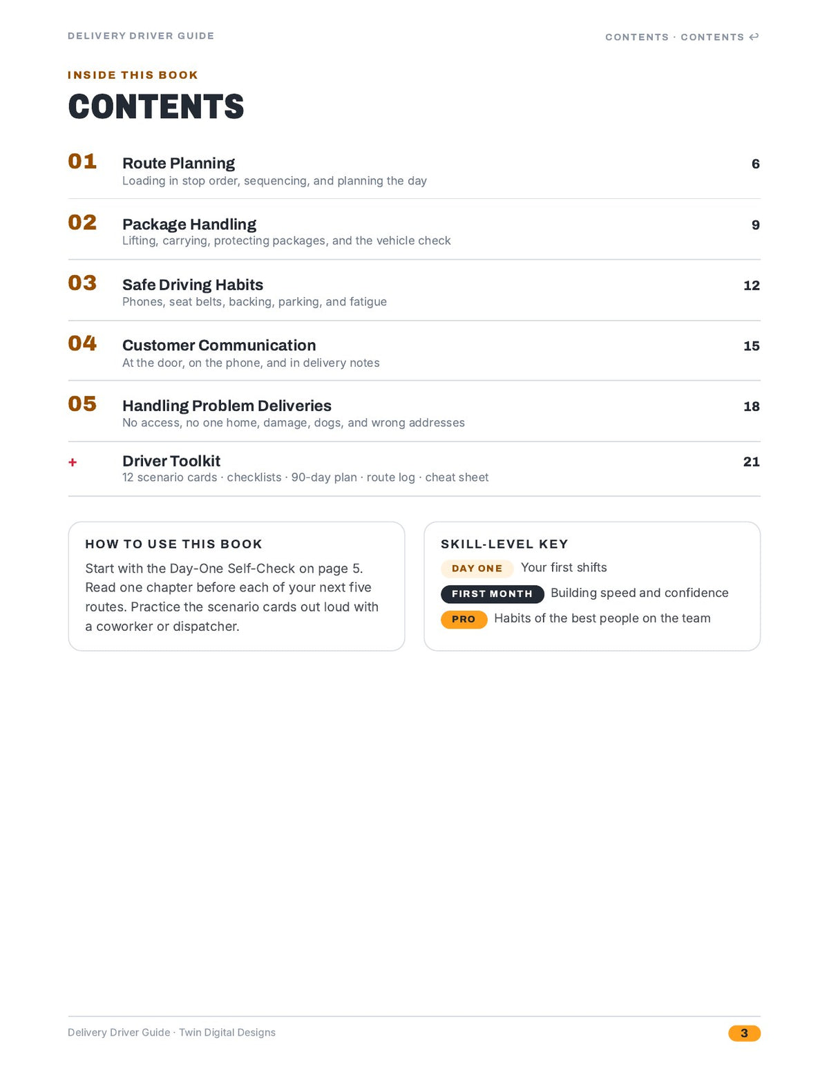 Delivery Driver Guide: Route Planning, Safe Delivery, and Fewer Failed Drops - inside page 3