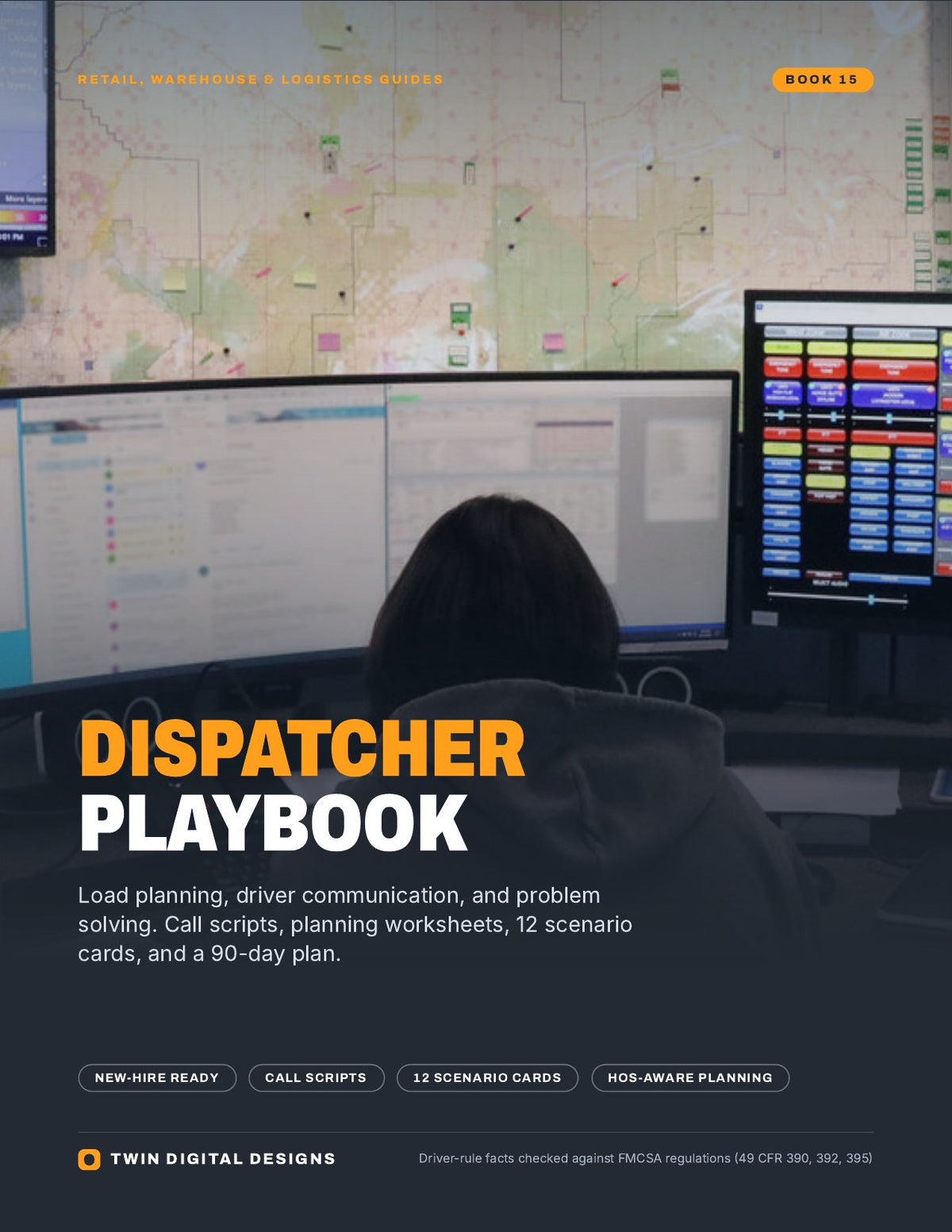 Dispatcher Playbook: Load Planning, Driver Communication, and Problem Solving - ebook cover